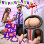 Jena LaRose, Mila Milkshake – The Perfect Father’s Day Gift? Just Wrap His Wife’s and Stepdaughter’s Butts_6871848b5438f.jpeg